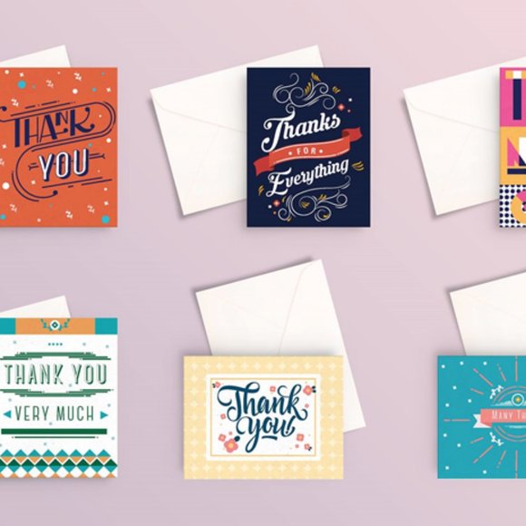 MILIKO UNIQUE DESIGN THANK YOU CARD (3 BOXES SET) - Picture 7 of 7